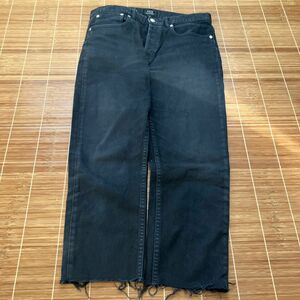 A.P.C. ブラックデニム　30 アーペーセー　レディ