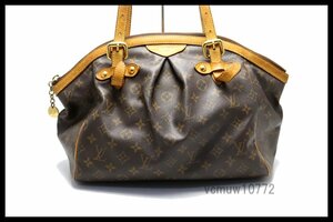 希少美中古■LOUIS VUITTON モノグラム ティヴォリGM レザー ショルダーバッグ ルイヴィトン■1102bx1235837