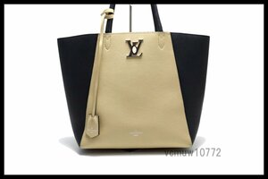 近年モデル希少美中古■LOUIS VUITTON トリヨン ロックミーカバ レザー トートバッグ ルイヴィトン■1109hr1264455