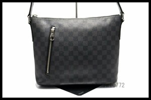 近年モデル希少美中古■LOUIS VUITTON ダミエグラフィット ミックPM レザー ショルダーバッグ ルイヴィトン■1116bs111-9M