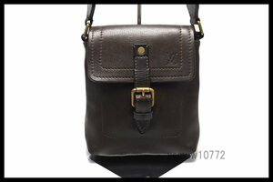 希少美中古■LOUIS VUITTON ユタ ユマ レザー ショルダーバッグ ルイヴィトン■1116hx4720542