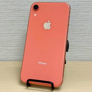 【動作確認済み】 iPhoneXR 128GB コーラル MT0T2J/A A2106 ドコモ SIMロック解除済み Apple 携帯電話 スマホ アップル アイフォーン 中古