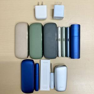 【動作未確認】 電子タバコまとめ 6点 IQOS ILUMA プルームテック アイコス イルマ 喫煙具 喫煙グッズ ジャンク扱い 中古品