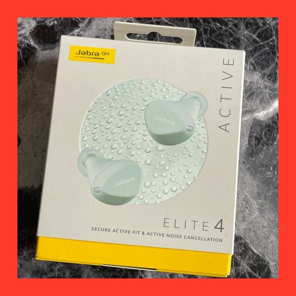 Jabra Elite 4 Active 完全ワイヤレスイヤホン Light Mint 100-99180002-40