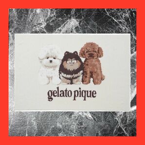 gelato pique ブランケット パウダーDOG３柄ジャガードブランケット