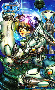 3-g2　COMICガム●MASAMUNE SHIROW_02●テレカ