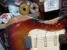◎Vintage Reproduction Relic Custom Vintage 3ToneSunburst Stratocaster レリック ＆ エイジド VintageCapa VintageWier◎_画像4