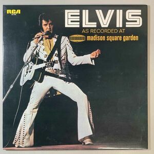 38399【日本盤】 Elvis Presley / Elvis As Recorded At Madison Square Garden