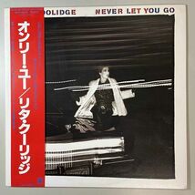 39490★美盤【日本盤】 Rita Coolidge / Never Let You Go ※帯付き_画像1