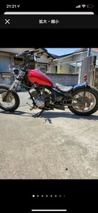 ジャンク品ビラーゴ250 3DMレストアベース車