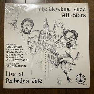 ★シュリンク付★Cleveland Jazz All Stars /Live At Peabody's Cafe /自主ライブ盤/Vanessa Rubin参加/Strata-East/Nimbus/Spiritual Jazz