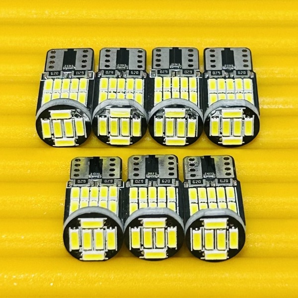 車検対応◇爆光!SRX600(3SX1/3SX2) SRX400(1JL0/2NY0/3HU1/3VN1/3VN2) メーターパネル インジケータ LED 7個セット ヤマハ YAMAHA