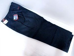 TULTEX 防寒ズボン 5L (W119～130㎝ 股下79㎝) 重ね着用スルーポケット付 ネイビー