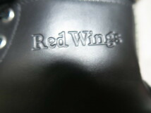 USA製 名作 美品 REDWING レッドウィング 8130 アイリッシュセッター 黒 刺繍羽タグ US9.0 2E ブラッククローム モックトゥ ブーツ 8179_画像7