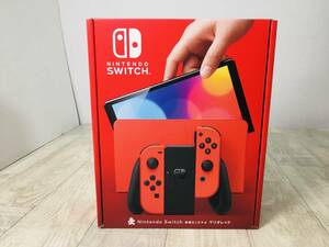 ★★未使用 Nintendo Switch（有機ELモデル)マリオレッド