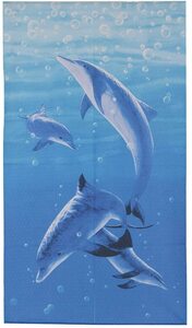  new goods Noren noren fantasy Dolphin 85×150cm