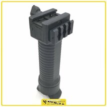 2066】メーカー不明 GPS-02タイプ グリップバイポッド BK Grip Pod Systems グリポッド フォアグリップ レプリカ_画像1