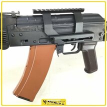 2604】破損・欠品あり 東京マルイ製 AK74MN 次世代電動ガン カラシニコフライフル カスタム品 箱・取説なし_画像3