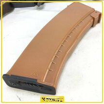 2869】ジャンク品 東京マルイ製 AK47 スタンダード電動ガン 木製ストックキットほかカスタム品 箱・説ナシ_画像10