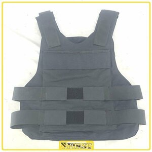 2825】実物 Mushriqui Consulting LLC パーソナルボディアーマーカバー BK ブラック Mサイズ BODY ARMOR