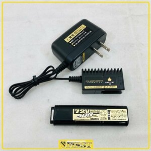 3444】東京マルイ製 電動ハンドガン用 7.2V マイクロ500バッテリー＋専用充電器 NiMH ニッケル水素