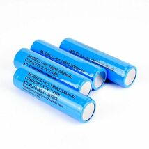 18650 リチウムイオン電池 バッテリー PSE認証 高容量 2000mAh 3.7V 18mm X68mm 2本セット_画像4