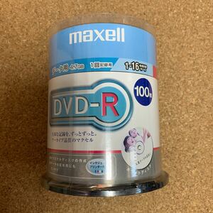 maxell DVD-R 100枚入り DR47DPNW100SP