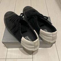 コンバース　黒×白　converse jack purcell_画像1