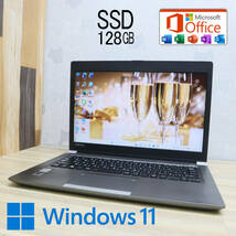 ★中古PC 高性能5世代i5！M.2 SSD128GB★R63/P Core i5-5200U Win11 Microsoft Office 2019 Home&Business 中古品 ノートPC★P60851_画像1