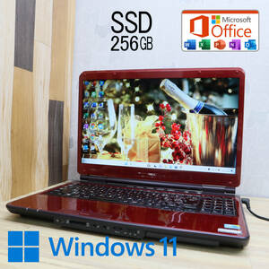 ★中古PC 高性能i5！新品SSD256GB★LL750B Core i5-450M Blu-ray Win11 Microsoft Office 2019 Home&Business 中古品 ノートPC★P61453