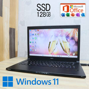 ★超美品 高性能4世代i5！SSD128GB★VK17TGGNJ Core i5-4210U Webカメラ Win11 MS Office2019 Home&Business 中古品 ノートPC★P60951