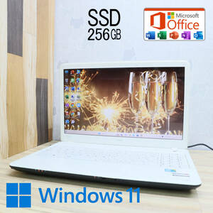 ★超美品 高性能i5！新品SSD256GB★LS550D Core i5-480M Blu-ray Win11 Microsoft Office 2019 Home&Business 中古品 ノートPC★P61513