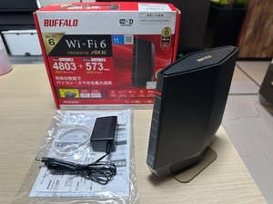 ★お買い得！動作OK！★バッファロー BUFFALO 無線LANルーター WSR-5400AX6S/DMB WiFi6/IPv6対応 4803＋573Mbps