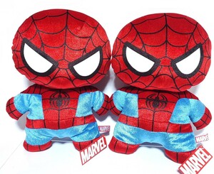 2個セット★スパイダーマン　MARVEL Kawaii Art Collection メガジャンボシャイニーぬいぐるみ