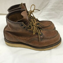 RED WING レッドウィング 875 アイリッシュセッター ショートブーツ サイズ USA 6 1/2 ブラウン [jgg]_画像3