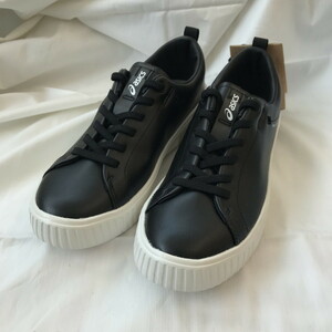  unused asics sneakers gel lasi-ro lady's 1292A047 black declared size :23.5cm [jgg]