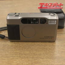 中古美品 ストロボ点灯 CONTAX コンタックス T2 動作確認済み フィルムカメラ カールツァイス Carl Zeiss レア 辻堂店_画像1