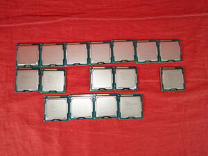 Intel　Core i5-3470/3570/3570K/3450S/3470S 【合計16枚セット】 中古 CPU　BIOS確認済 【10日間保証】