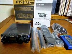 ヤエス FT818ND HF/50/144/430MHz オールモード ハンディートランシーバー 八重洲 YAESU