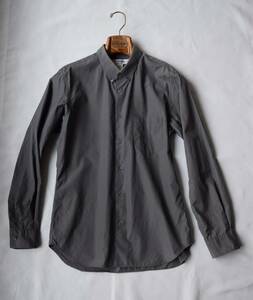 ●COMME des GARCONS SHIRT（コムデギャルソンシャツ）ブロードボタンダウンシャツ グレー L