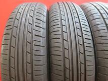 R1247 *タイヤ 4本 * 155/65R14 ヨコハマ ECOS BLUEARTH ES31 * バリ山_画像3