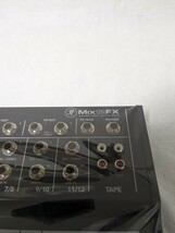 【動作確認済】MACKIE マッキー アナログミキサー MIX12FX　ACアダプター付_画像5