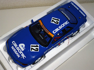  rare! AUTOart 1/18 CALSONIC SKYLINE GT-R Gr.A 1990(R32) #12 Special Edition with star . one .(^O^)/