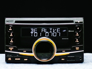 カーオーディオ スズキ純正 クラリオン GCW315 CD-R/MP3/WMA/AUX/USB/bluetooth対応 本体のみ 管理記号39f3 送料込み 送料無料