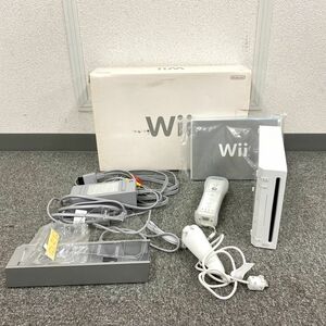 E021-I49-705 NINTENDO ニンテンドー Wii RVL-001 S/N LJM10618453 テレビゲーム 通電確認済