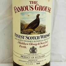 F330-H15-2147【未開栓】THE FAMOUS GROUSE フェイマスグラウス FINEST SCOTCH WHISKY 旧ボトル ウイスキー スコッチ 約1219g 750ml/43%_画像8