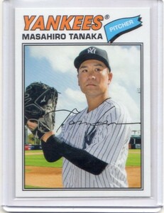 ●田中将大　カード　Vol.165　2018TOPPS ARCHIVES #181　ニューヨーク・ヤンキース