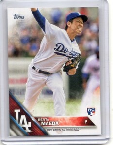 ●前田健太　カード　Vol.3　2016TOPPS SERIES 2 #429　ルーキー　ロサンゼルス・ドジャース