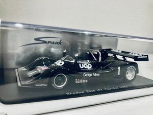 【送料無料】 1/43 Spark シャドウ DN4 #1 J.Folmer Can-Am 1974