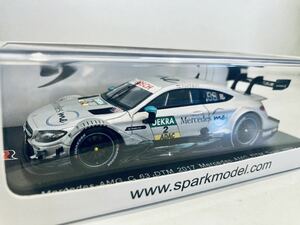 【送料無料】1/43 Spark メルセデス AMG C 63 DTM 2017 Mercedes-AMG DTM Team HWA #2 G.Paffett